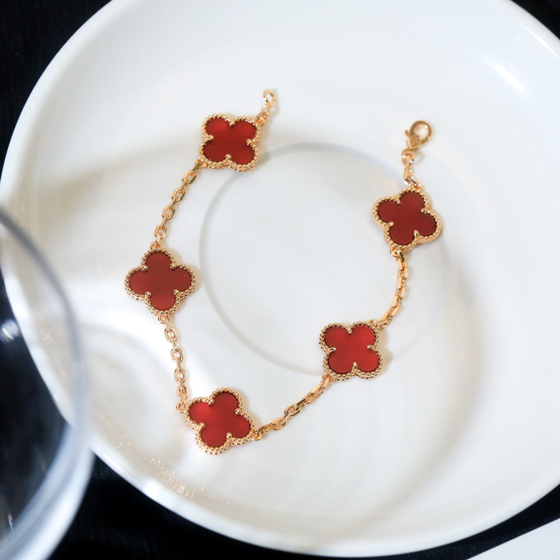 FKYB7-Four-leaf clover bracelet