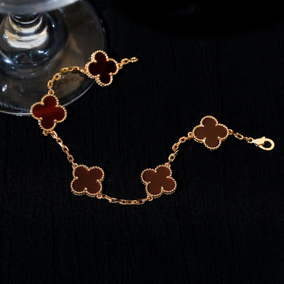 FKYB7-Four-leaf clover bracelet