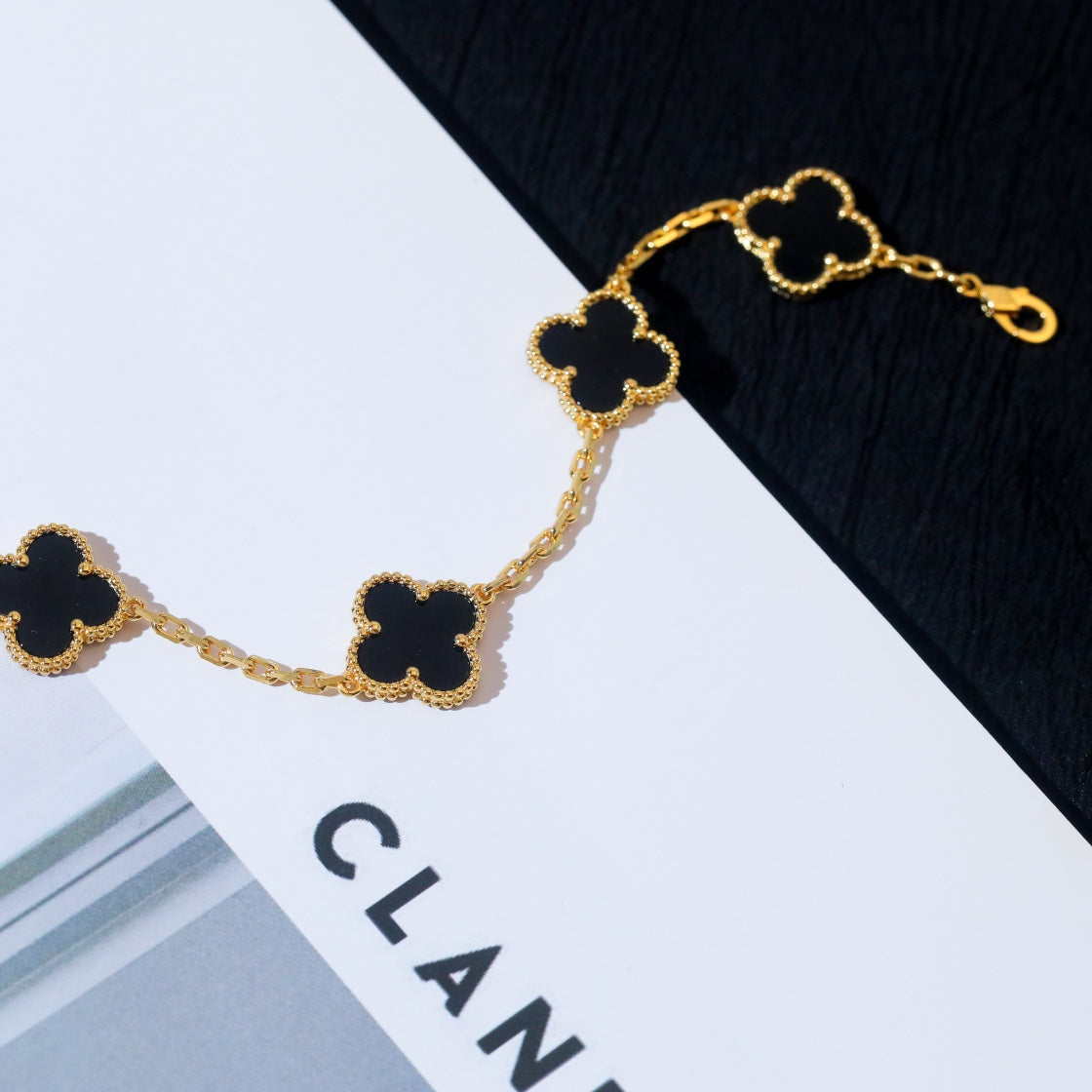 FKYB10-Four-leaf clover bracelet